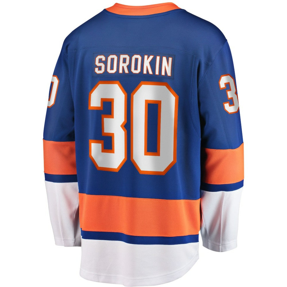 Ilya Sorokin New York Islanders Fanatics Home Breakaway Player Jersey - Royal - NHL 5146663