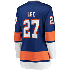Anders Lee New York Islanders Fanatics Women's Home Captain Patch Breakaway Player Jersey - Royal - NHL 5146701