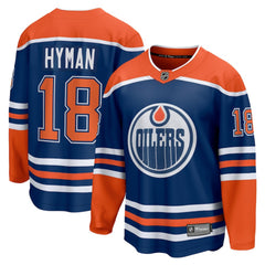 Zach Hyman Edmonton Oilers Fanatics Home Breakaway Player Jersey - Royal - NHL 5146733