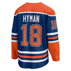 Zach Hyman Edmonton Oilers Fanatics Home Breakaway Player Jersey - Royal - NHL 5146733