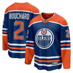 Evan Bouchard Edmonton Oilers Fanatics Home Breakaway Player Jersey - Royal - NHL 5146738
