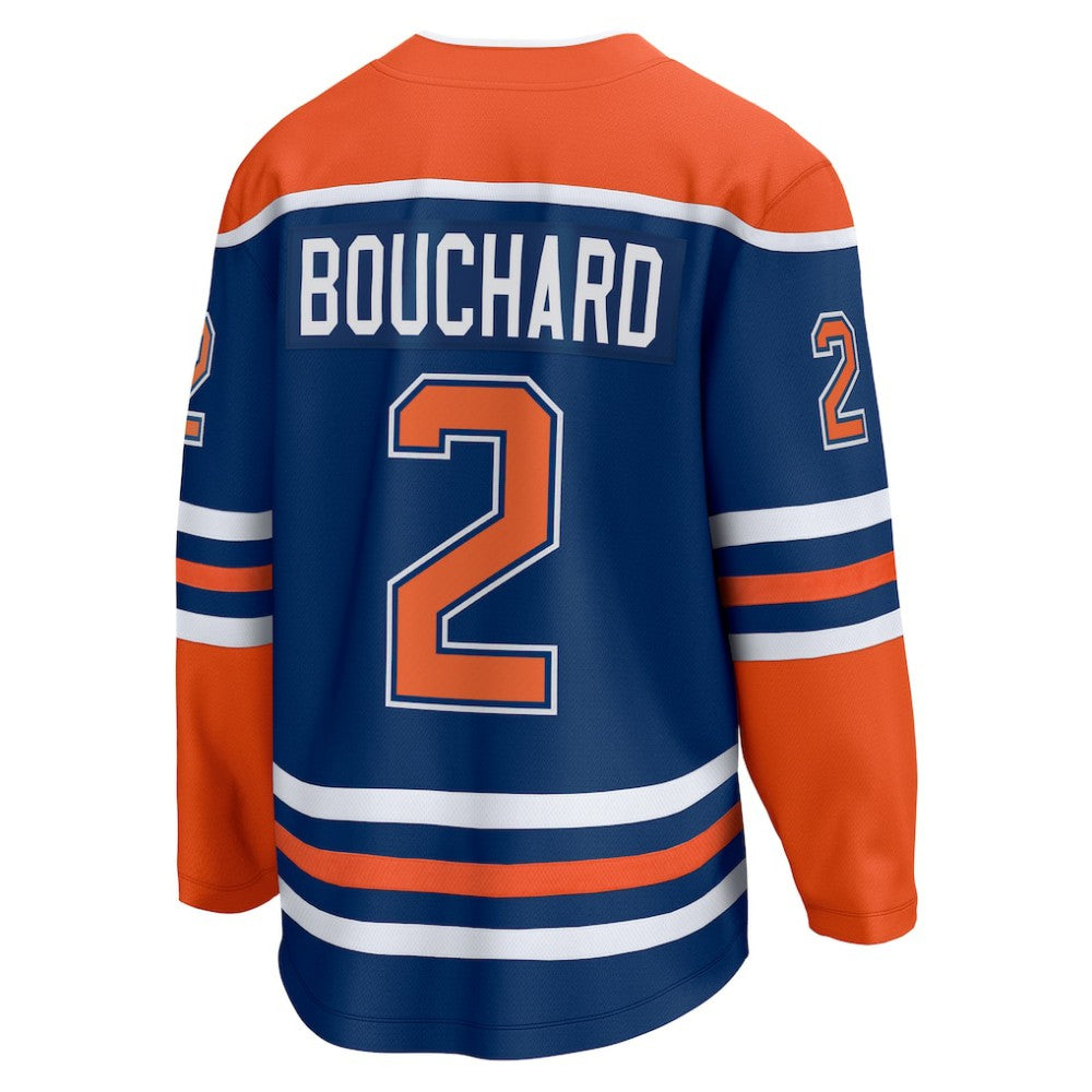 Evan Bouchard Edmonton Oilers Fanatics Home Breakaway Player Jersey - Royal - NHL 5146738