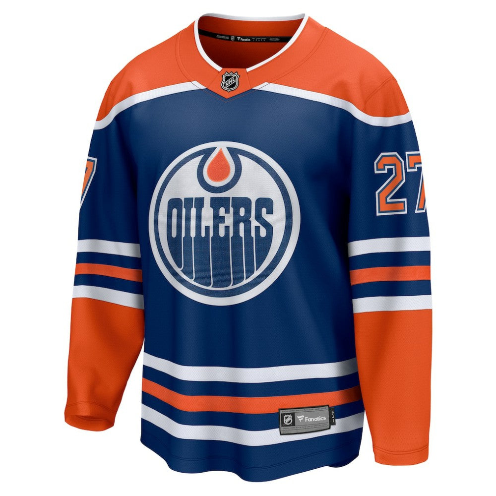 Brett Kulak Edmonton Oilers Fanatics Home Breakaway Player Jersey - Royal - NHL 5146742