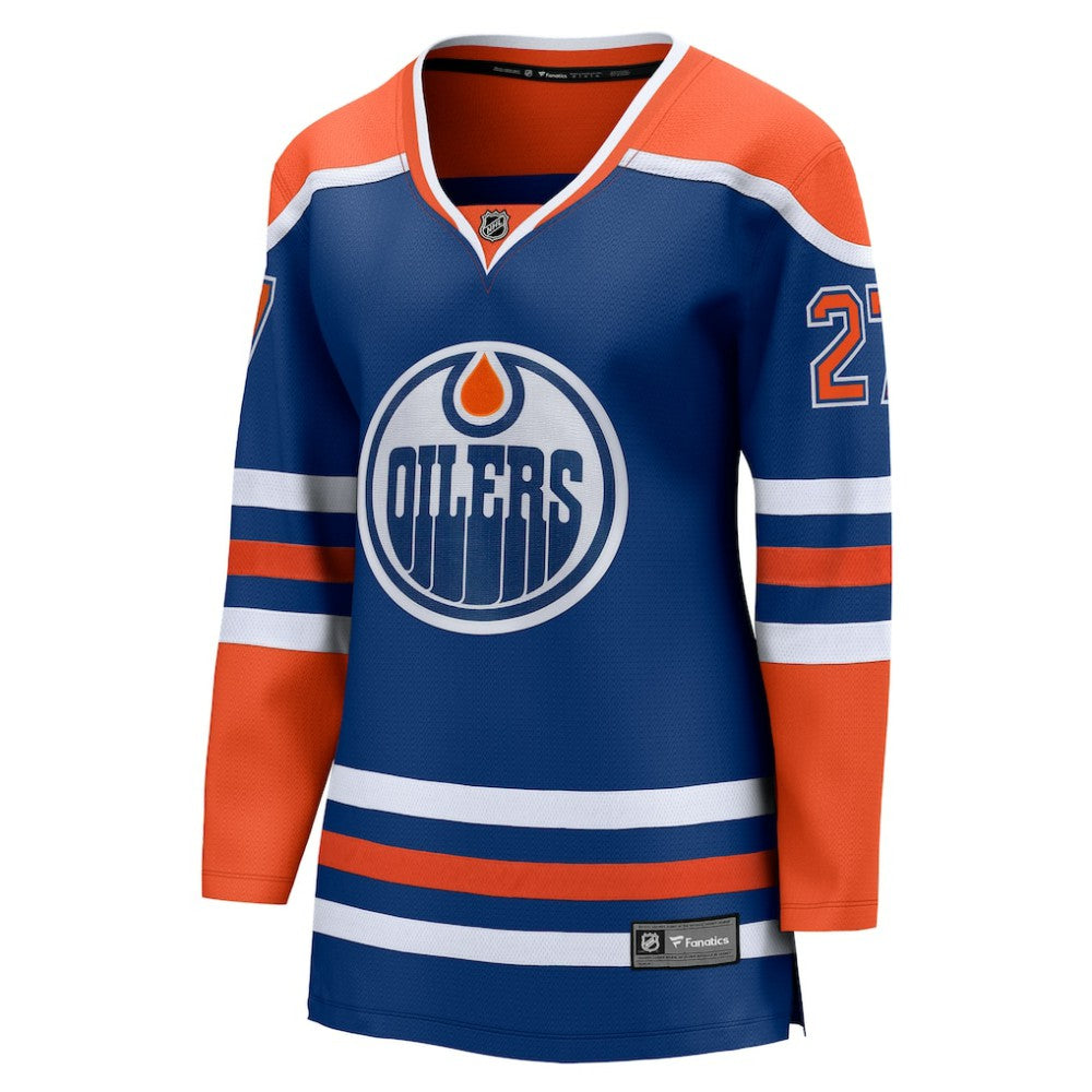 Brett Kulak Edmonton Oilers Fanatics Women's Home Breakaway Player Jersey - Royal - NHL 5146755