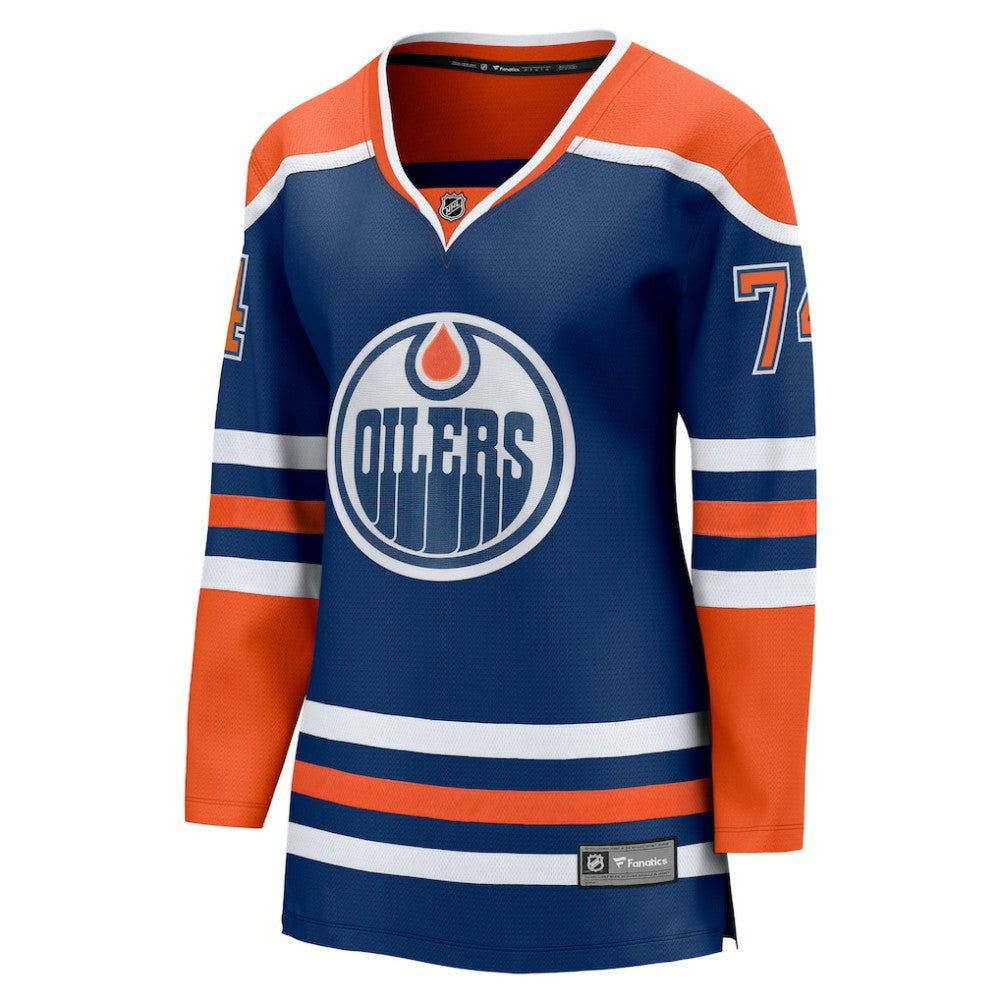 Stuart Skinner Edmonton Oilers Fanatics Women's Home Breakaway Player Jersey - Royal - NHL 5146756