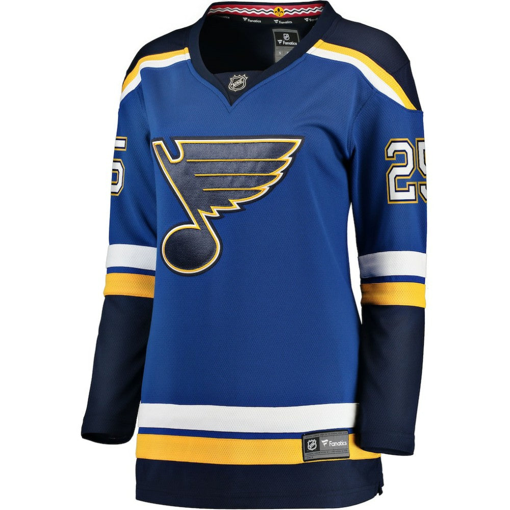 Jordan Kyrou St. Louis Blues Fanatics Women's Home Breakaway Player Jersey - Blue - NHL 5148711