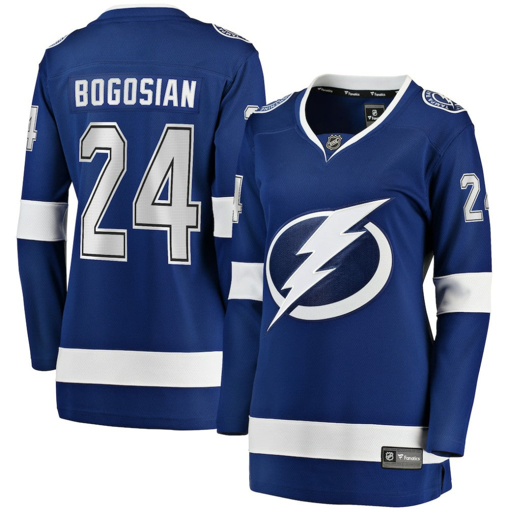 Zach Bogosian Tampa Bay Lightning Fanatics Women's Home Breakaway Player Jersey - Blue - NHL 5148715