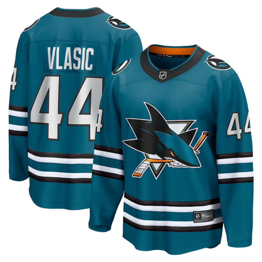 Marc-Edouard Vlasic San Jose Sharks Fanatics Home Breakaway Player Jersey - Teal - NHL 5148760