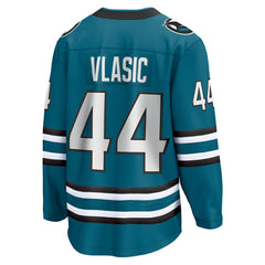 Marc-Edouard Vlasic San Jose Sharks Fanatics Home Breakaway Player Jersey - Teal - NHL 5148760