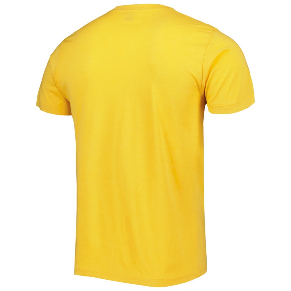 Aaron Rodgers & Aaron Jones Green Bay Packers Homage Unisex NFL Jam Tri-Blend T-Shirt Heather Gold