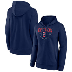 Boston Red Sox Women's Team Live For It Pullover Hoodie - Navy - MLB Sale