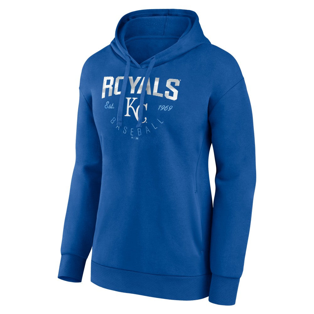 Kansas City Royals Women's Team Live For It Pullover Hoodie - Royal - MLB Online