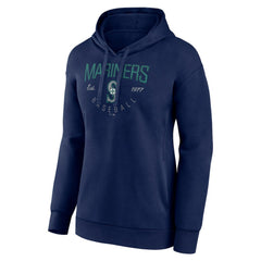 Seattle Mariners Women's Team Live For It Pullover Hoodie - Navy - MLB Lifestyle