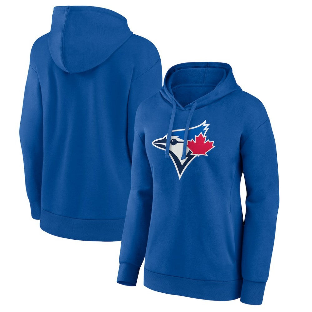 Toronto Blue Jays Women's Core Logo Pullover Hoodie - Royal - MLB on Sale