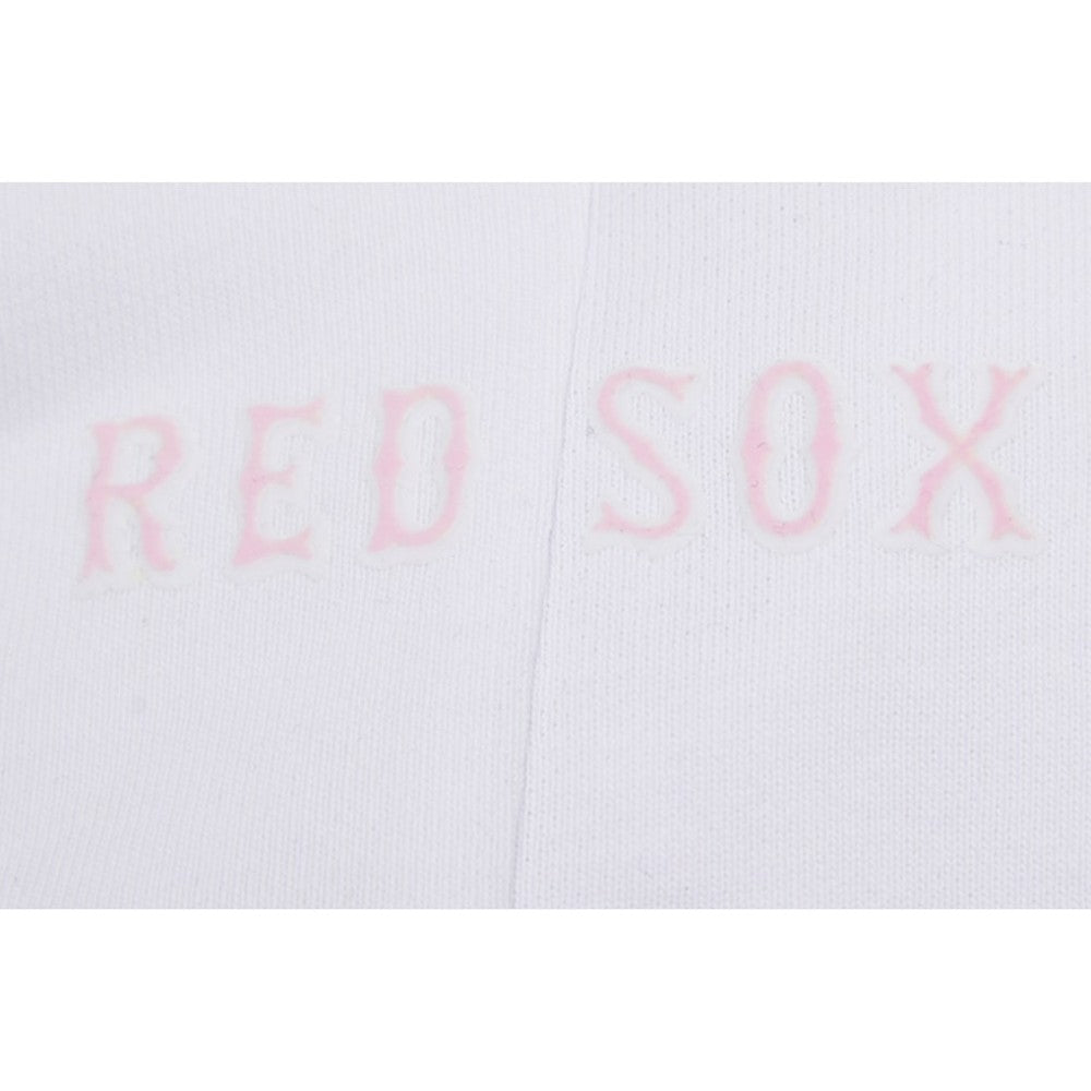 Boston Red Sox Pro Standard Women's Washed Neon Shorts - White - MLB Lifestyle