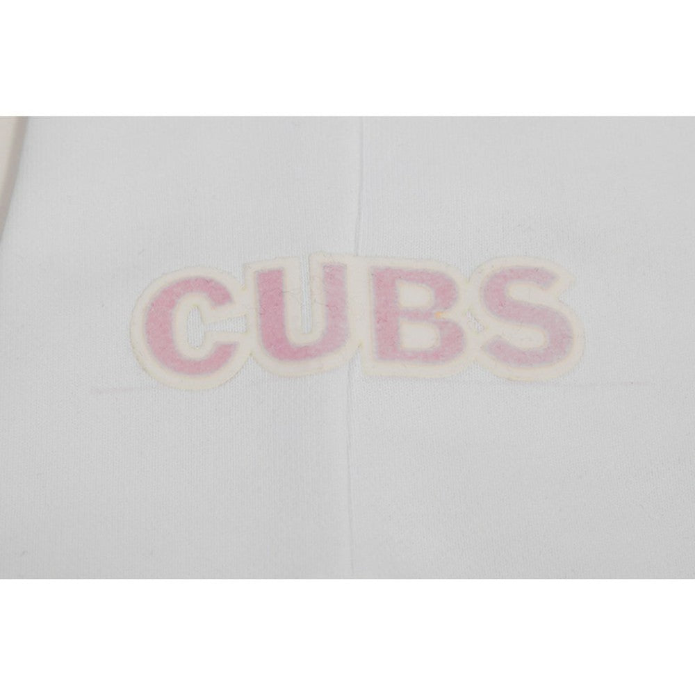 Chicago Cubs Pro Standard Women's Washed Neon Shorts - White - MLB Discount