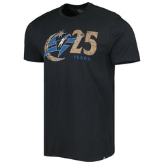 Washington Wizards '47 25th Anniversary T-Shirt Black | 47 brand US