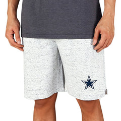 Dallas Cowboys Concepts Sport Throttle Knit Jam Shorts White/Charcoal