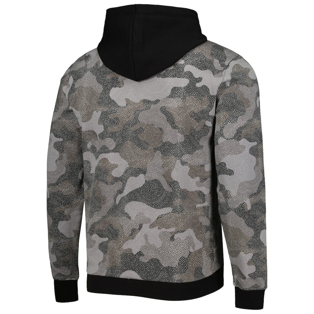 Chicago Bulls Hugo Boss Camo Pullover Hoodie Black