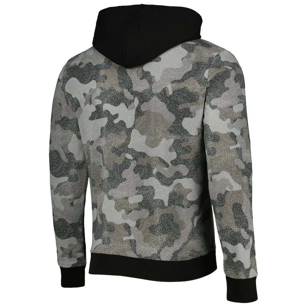 Brooklyn Nets Hugo Boss Camo Pullover Hoodie Black