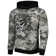 Toronto Raptors Hugo Boss Camo Pullover Hoodie Black