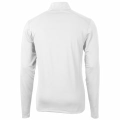 Buffalo Bills Cutter & Buck Throwback Logo Virtue Eco Pique Recycled Quarter-Zip Pullover Top White