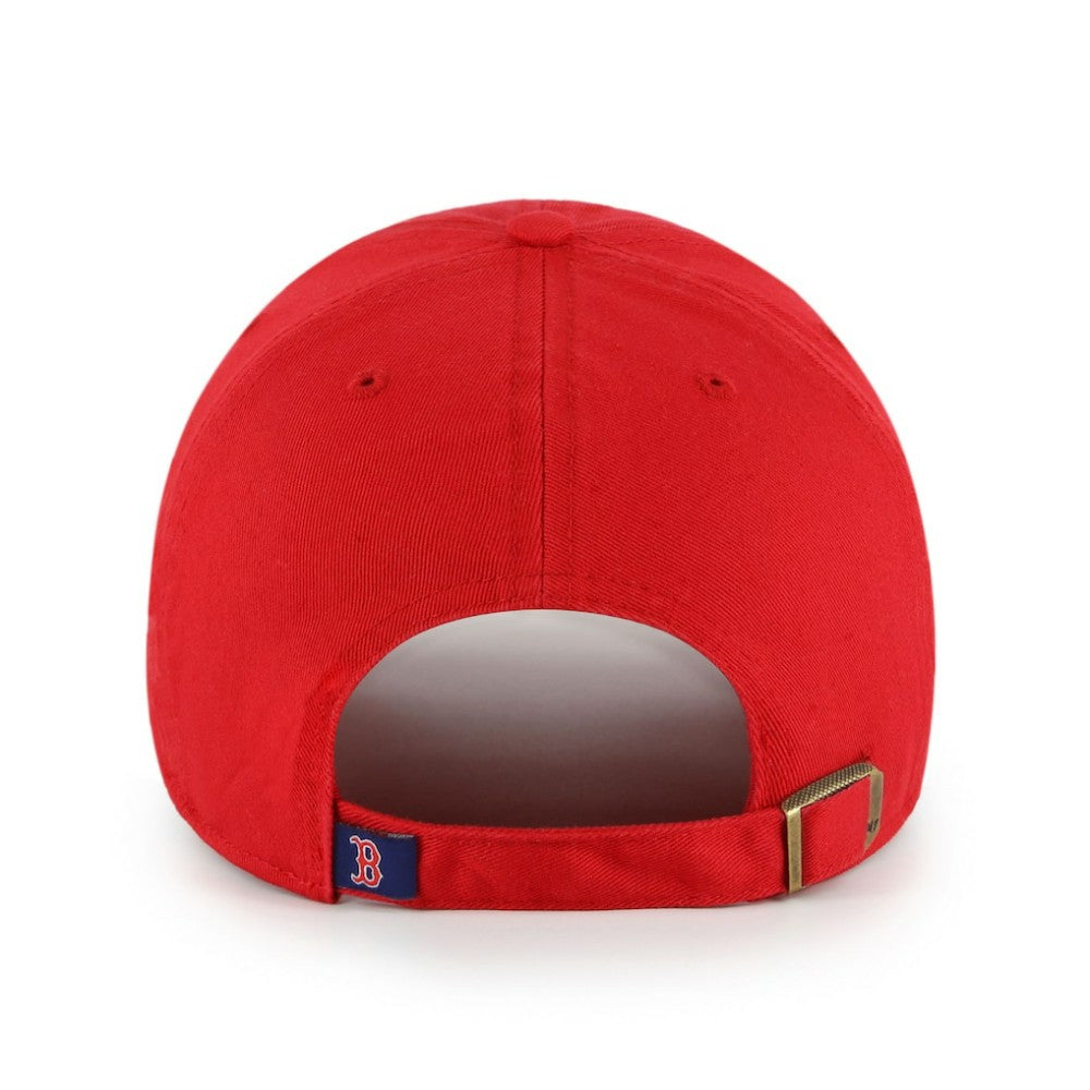 Boston Red Sox '47 Primary Team Logo Clean Up Adjustable Hat – Red - 47 brand Online
