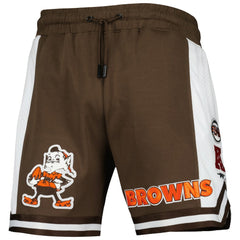 Cleveland Browns Pro Standard Retro Classic 2.0 Shorts Brown
