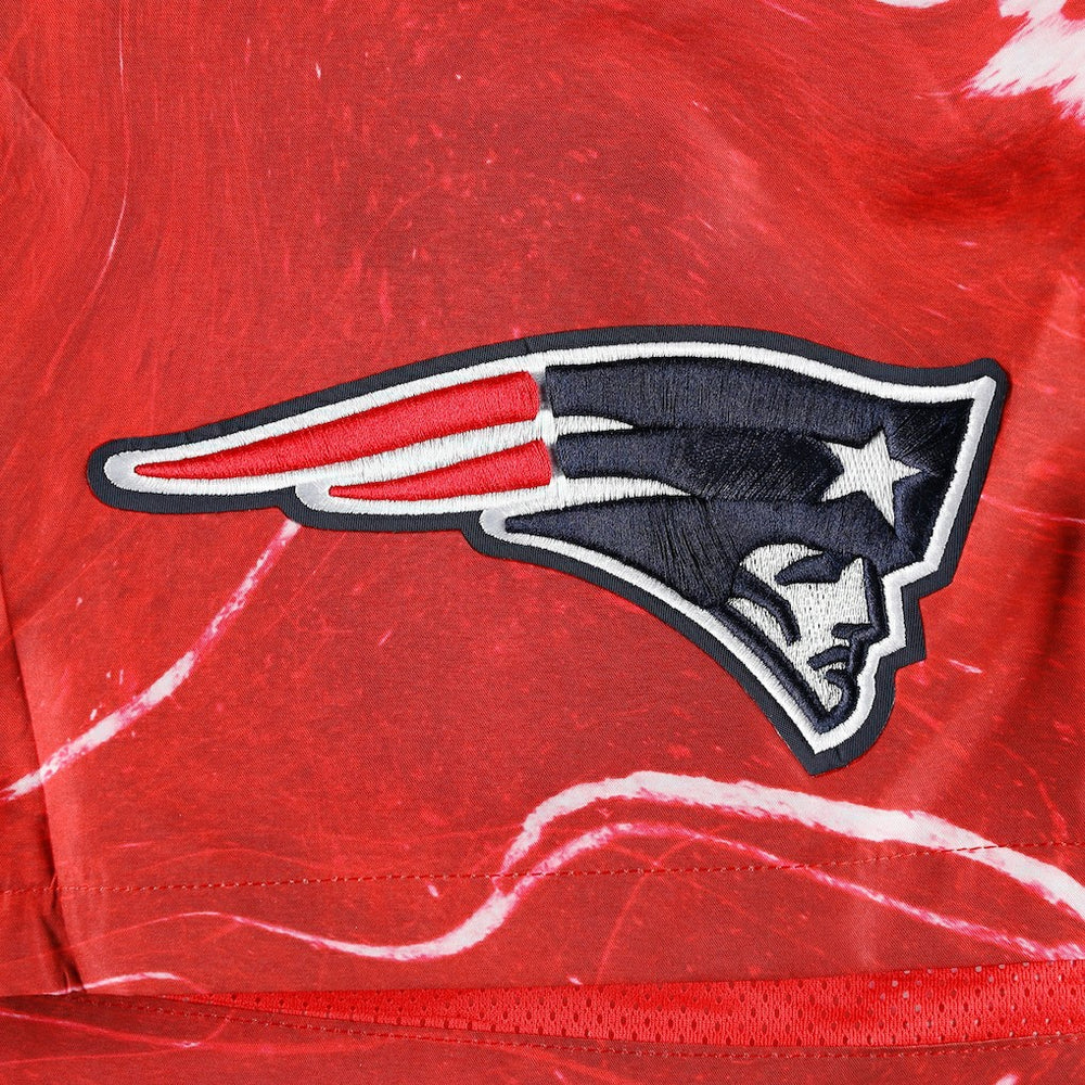 New England Patriots Pro Standard Allover Marble Print Shorts Red