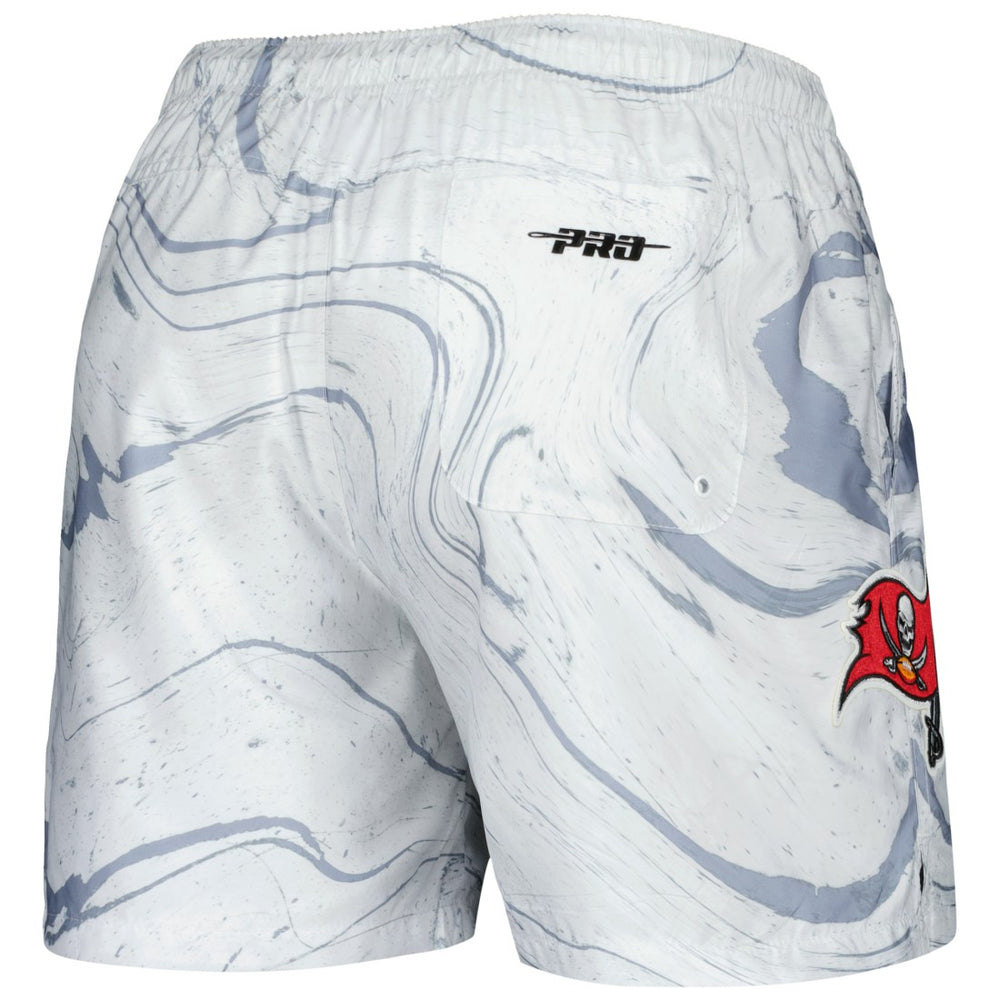 Tampa Bay Buccaneers Pro Standard Allover Marble Print Shorts White