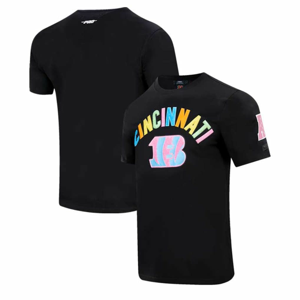 Cincinnati Bengals Pro Standard Neon Graphic T-Shirt Black