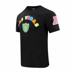Las Vegas Raiders Pro Standard Neon Graphic T-Shirt Black