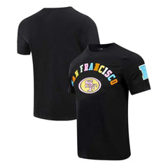 San Francisco 49ers Pro Standard Neon Graphic T-Shirt Black