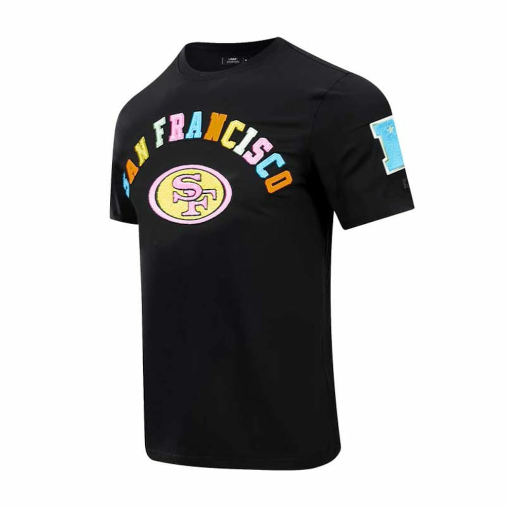 San Francisco 49ers Pro Standard Neon Graphic T-Shirt Black