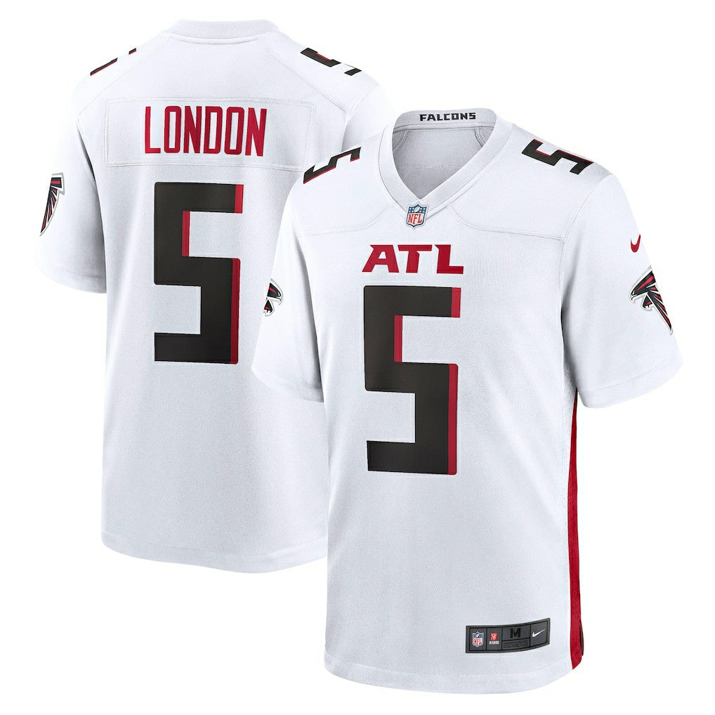 Nike Drake London Atlanta Falcons Away Game Player Jersey White