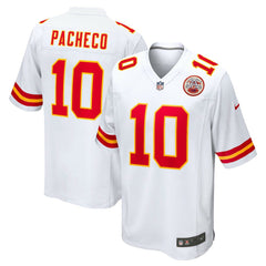 Nike Isiah Pacheco Kansas City Chiefs Away Game Player Jersey White