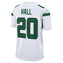 Nike Breece Hall New York Jets Away Game Player Jersey White