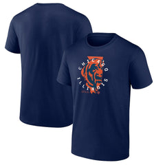 Chicago Bears Route Runner T-Shirt Navy