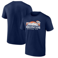 Denver Broncos Route Runner T-Shirt Navy