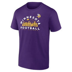 Minnesota Vikings Route Runner T-Shirt Purple