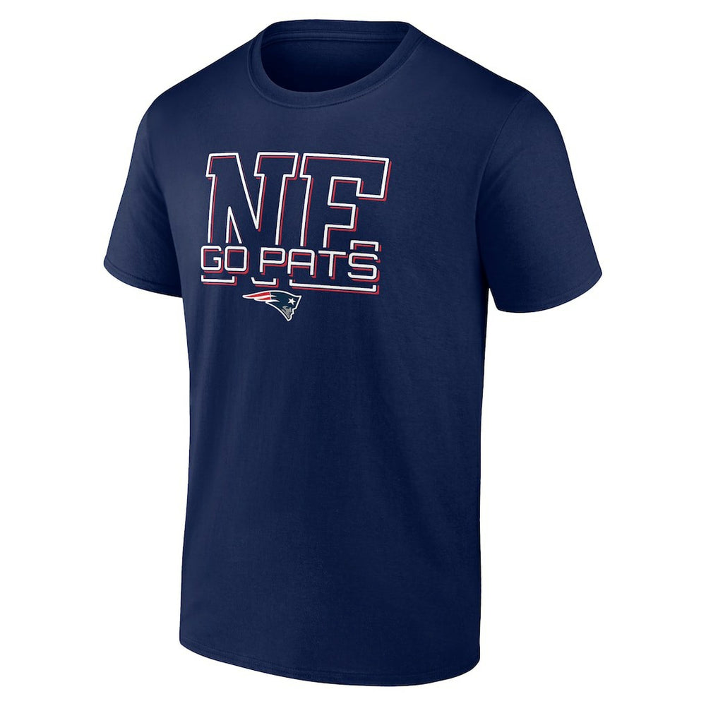 New England Patriots Route Runner T-Shirt Navy