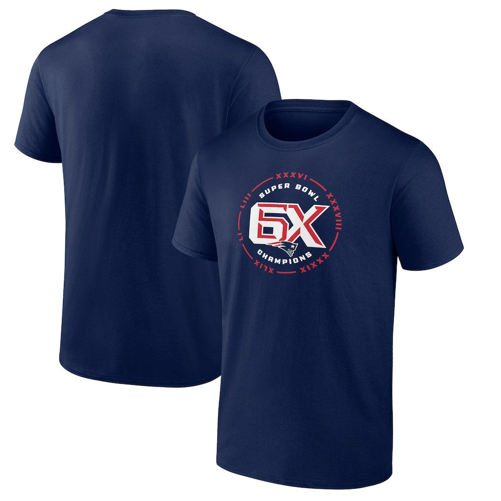 New England Patriots Open Receiver T-Shirt Navy