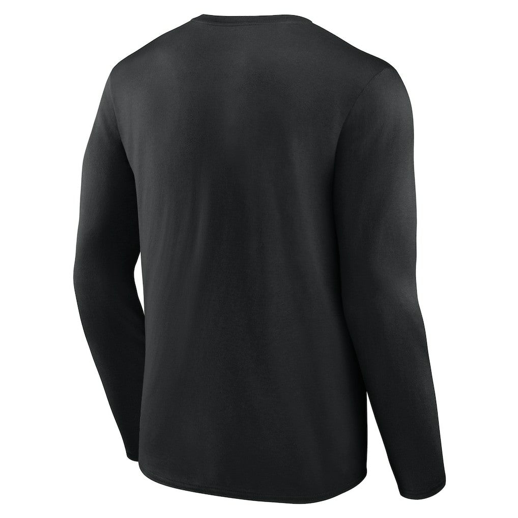 Los Angeles Lakers Gradient Logo Long Sleeve T-Shirt Black