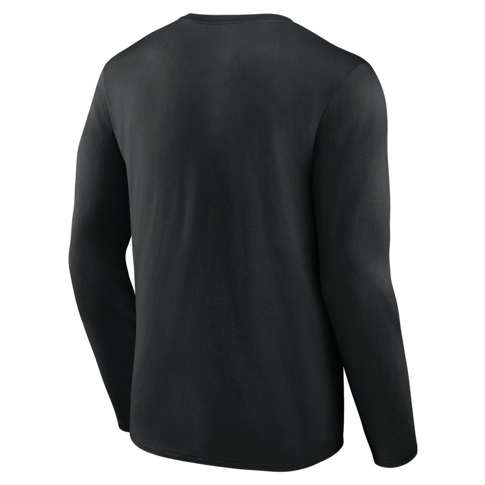 Portland Trail Blazers Gradient Logo Long Sleeve T-Shirt Black
