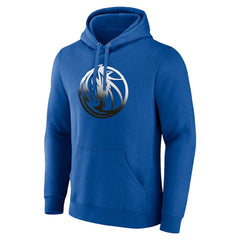 Dallas Mavericks Gradient Logo Pullover Hoodie Blue