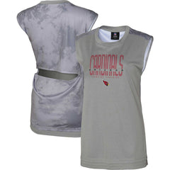 Arizona Cardinals Women's No Sweat Tank Top Gray