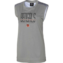 Cincinnati Bengals Women's No Sweat Tank Top Gray
