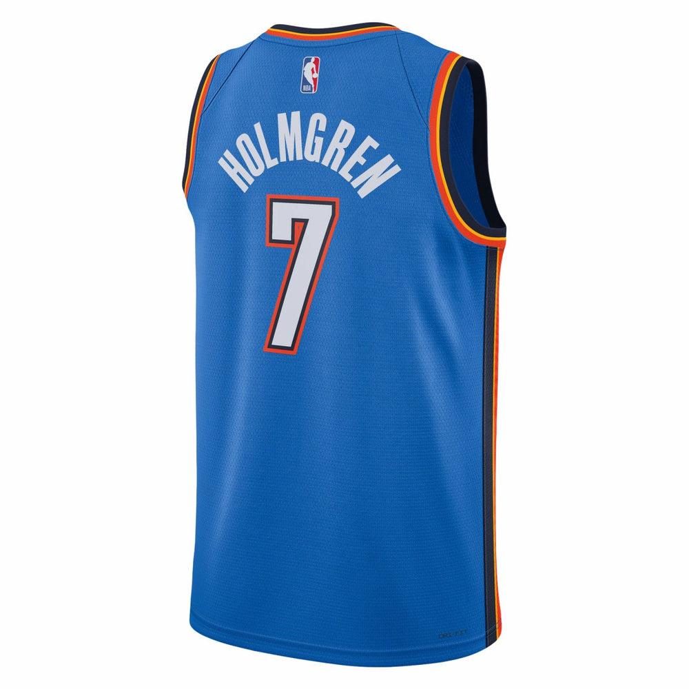 Chet Holmgren Oklahoma City Thunder Unisex 2022 NBA Draft First Round Pick Player Swingman Jersey Icon Edition Blue | Nike for sale