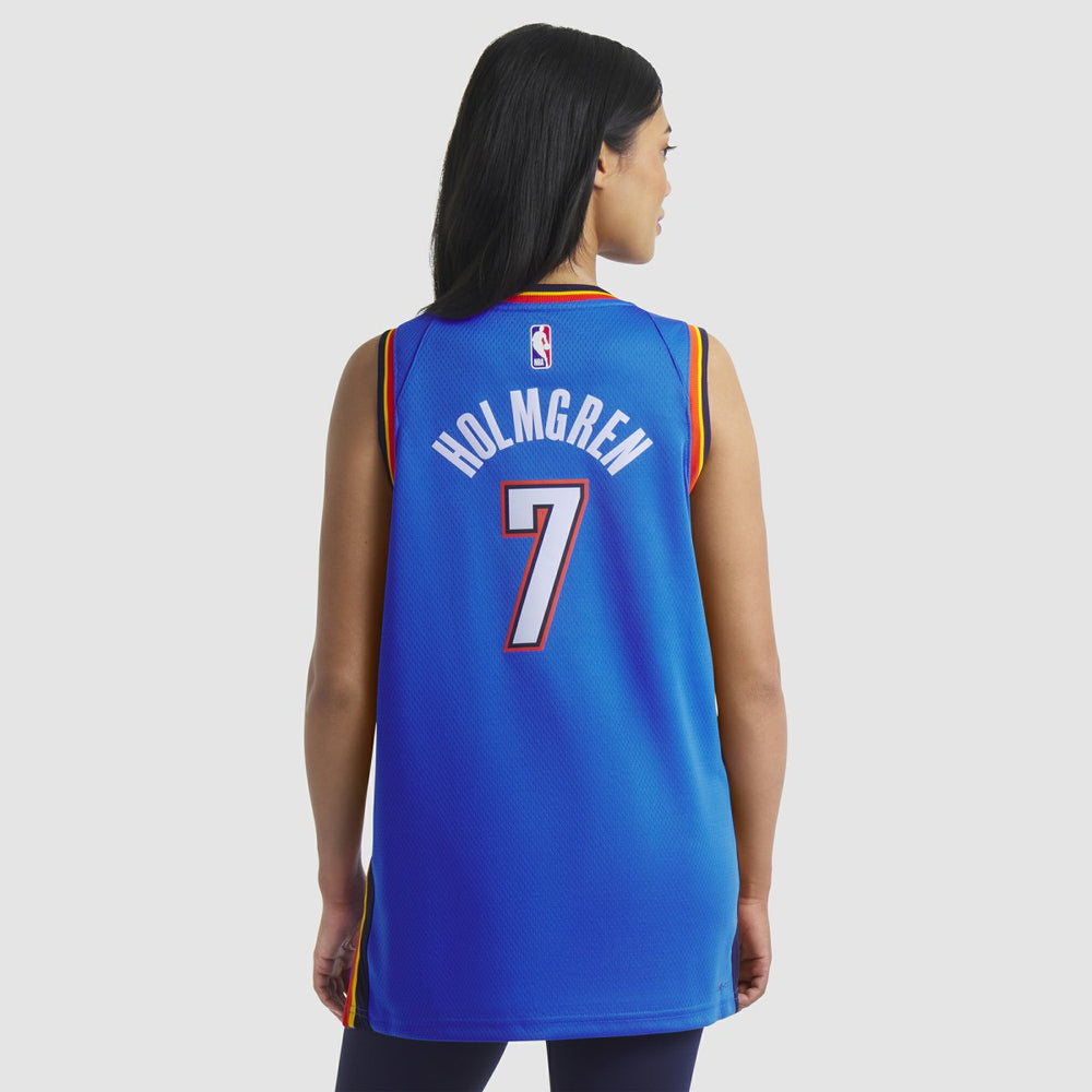 Chet Holmgren Oklahoma City Thunder Unisex 2022 NBA Draft First Round Pick Player Swingman Jersey Icon Edition Blue | Nike for sale