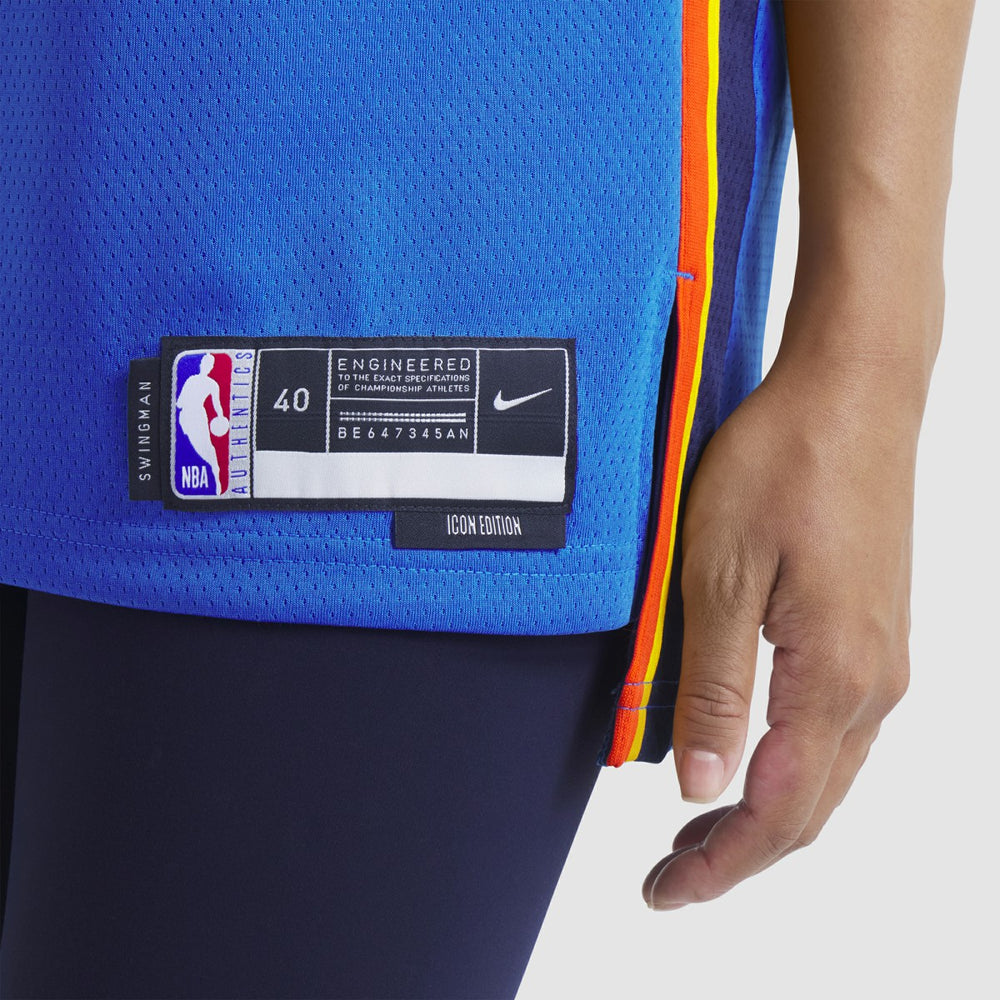 Chet Holmgren Oklahoma City Thunder Unisex 2022 NBA Draft First Round Pick Player Swingman Jersey Icon Edition Blue | Nike for sale